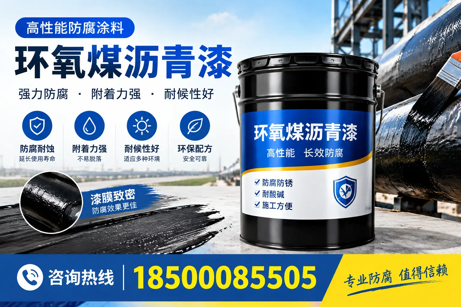 环氧煤沥青漆使用中的常见问题解答，通化用户必看